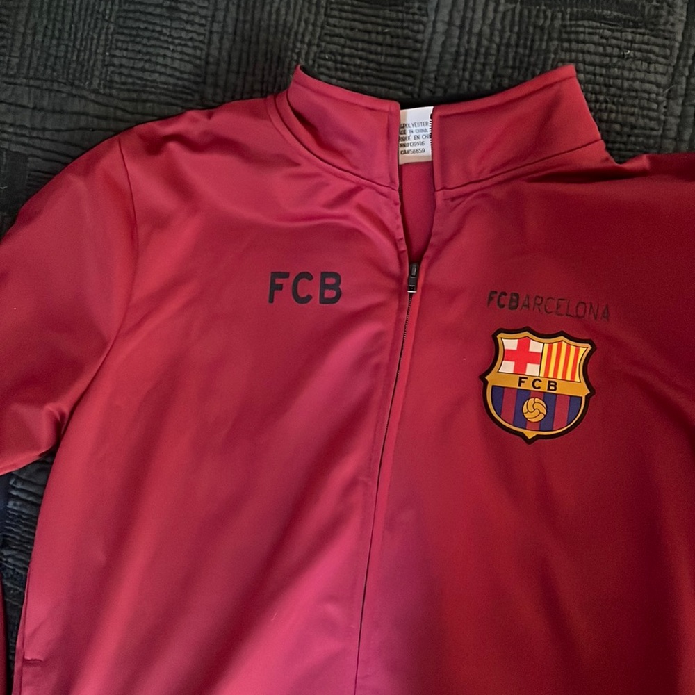 FCB Barcelona team jacket brand new with tags
